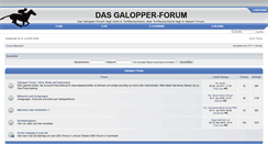 Desktop Screenshot of galopperforum.de